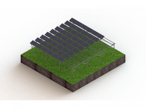 Agricultural Greenhouses Mounting System