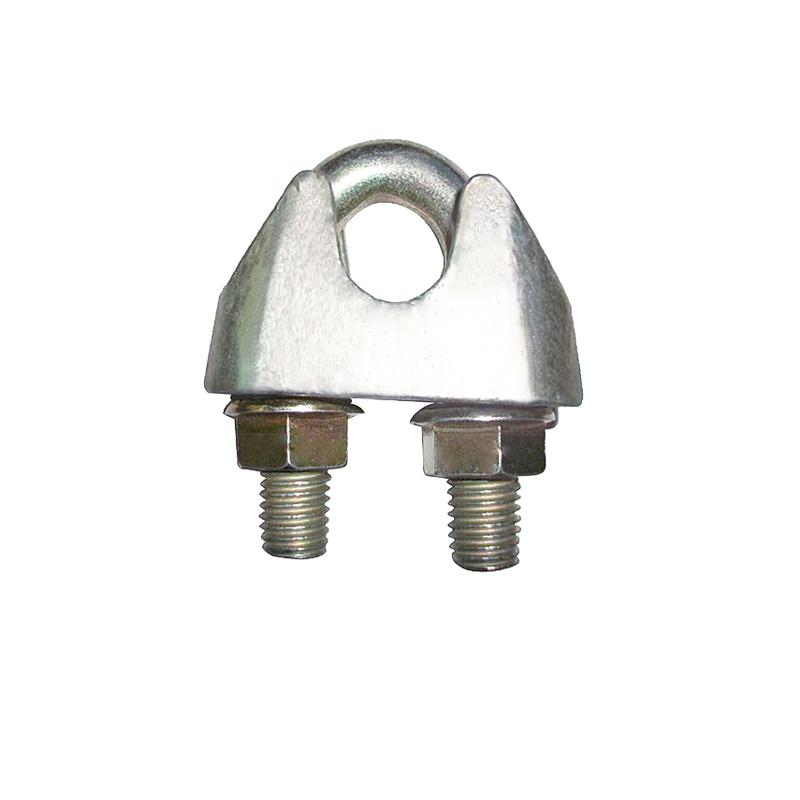 German DIN 1142 GALV MALLEABLE WIRE ROPE CLIP