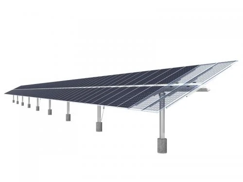 Multi-Actuator Single-Axis 2P Tracker