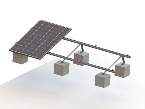 Triangle Flat Roof Mounting System